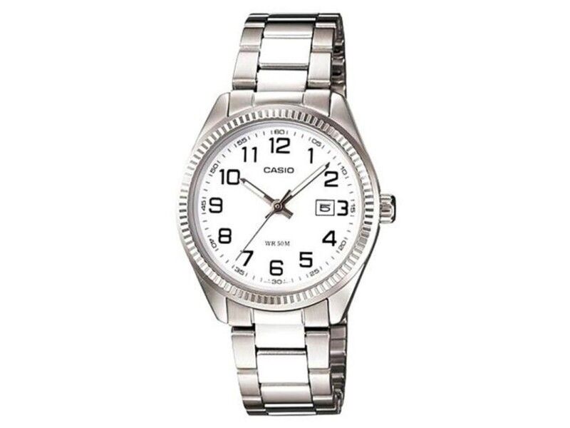 Zegarek Damski Casio DATE WHITE (Ø 30 mm)