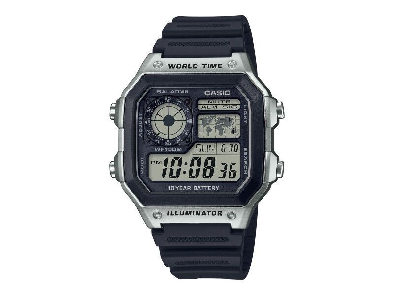 Zegarek Męski Casio CASIO SPORT   WORLD TIME ILLUMINATOR 5 ALARMS