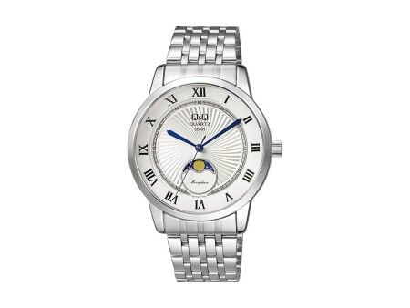 Zegarek Męski Q&Q QZ10J207Y Srebrzysty (Ø 40 mm)