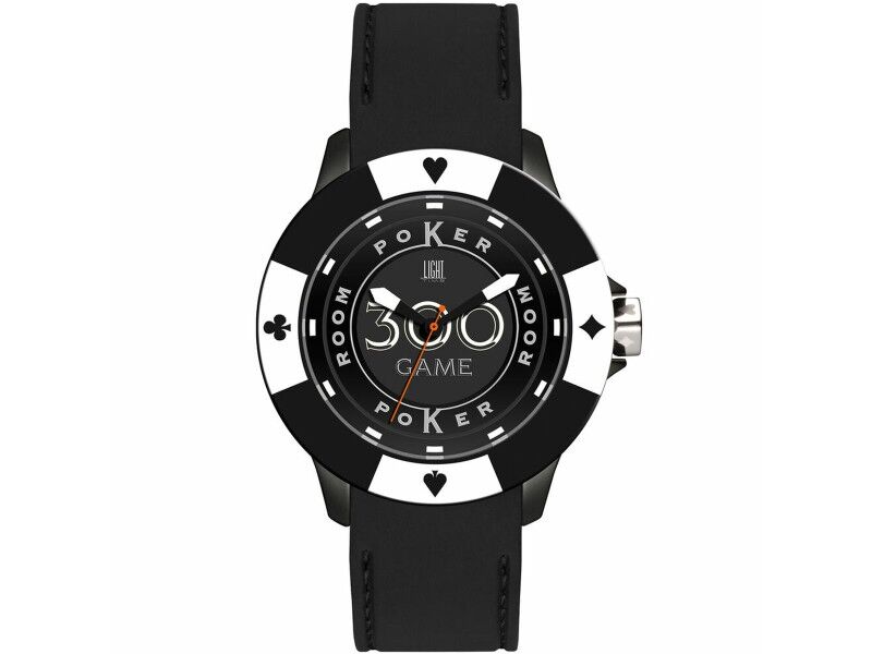 Zegarek Unisex Light Time POKER (Ø 41 mm)