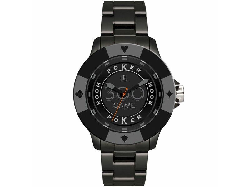 Zegarek Unisex Light Time POKER (Ø 41 mm)