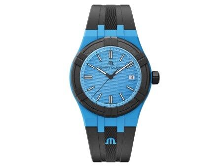 Zegarek Męski Maurice Lacroix Czarny (Ø 40 mm)