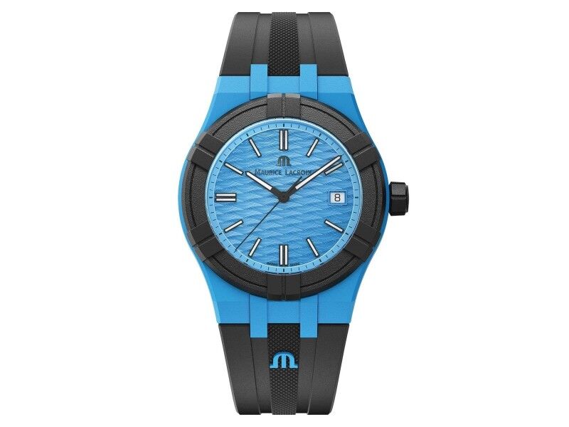 Zegarek Męski Maurice Lacroix Czarny (Ø 40 mm)