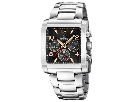 Zegarek Męski Festina F20652/4 Czarny Srebrzysty