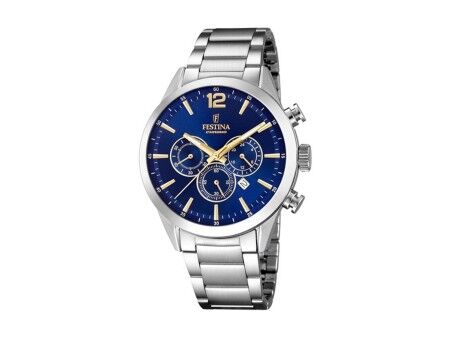 Zegarek Męski Festina F20343/2 Srebrzysty