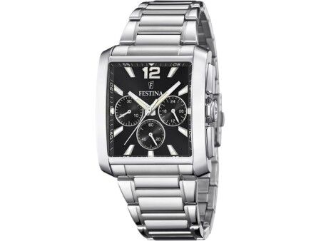 Zegarek Męski Festina F20635/4 Czarny Srebrzysty