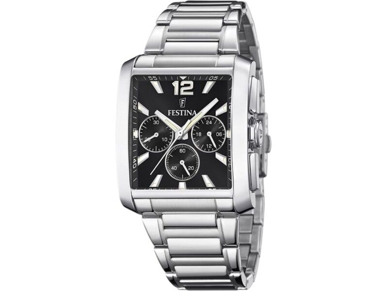Zegarek Męski Festina F20635/4 Czarny Srebrzysty