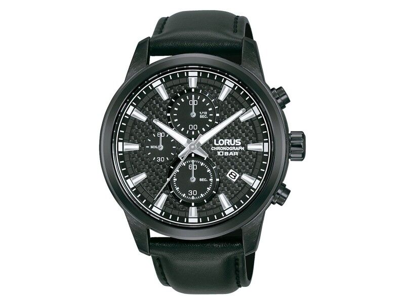 Zegarek Męski Lorus SPORTS Czarny (Ø 45 mm)