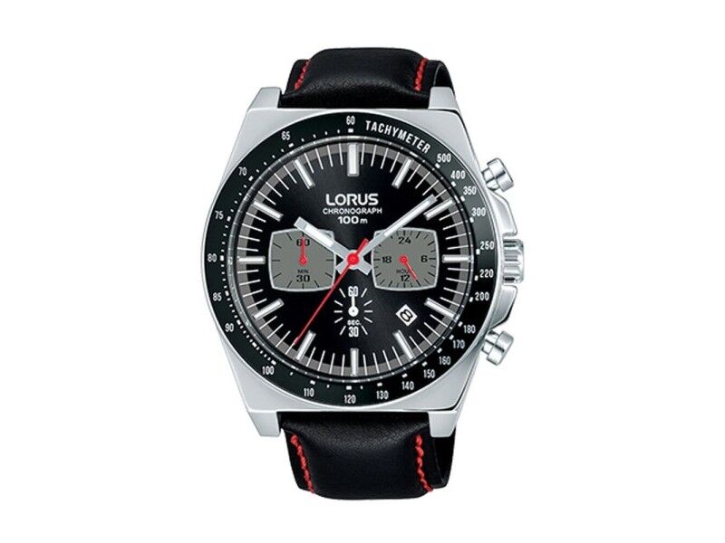 Zegarek Męski Lorus SPORTS Czarny (Ø 46 mm)