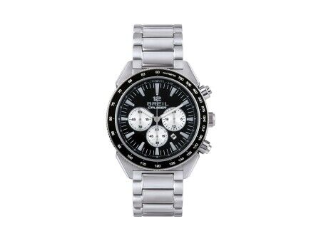Zegarek Męski Breil TW1924 Czarny Srebrzysty (Ø 44 mm)