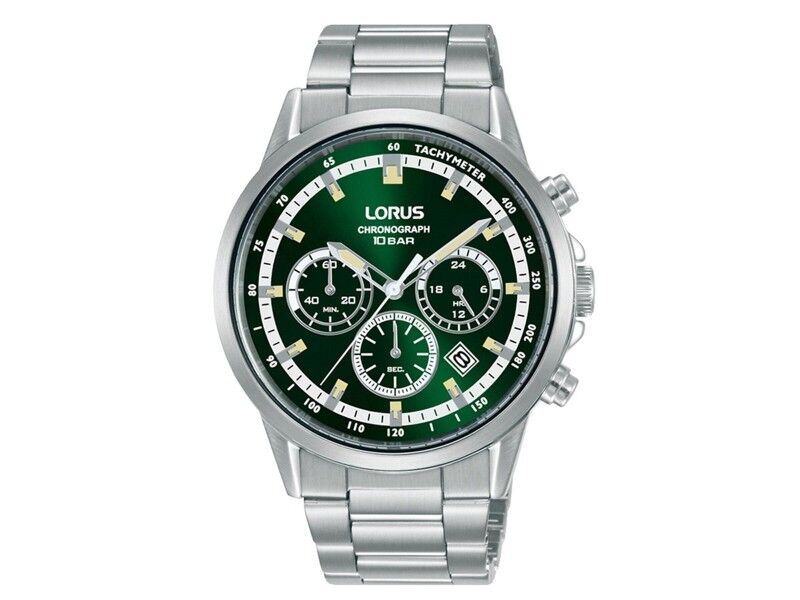 Zegarek Męski Lorus RT393JX9 Czarny Srebrzysty