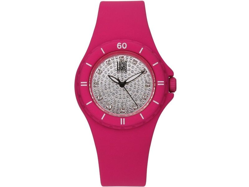 Zegarek Damski Light Time SILICON STRASS (Ø 36 mm)