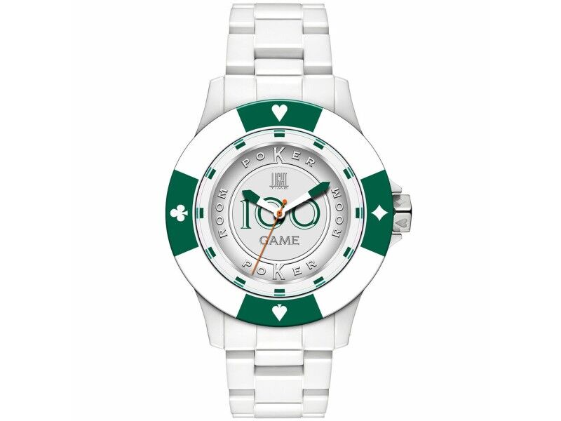Zegarek Unisex Light Time POKER (Ø 41 mm)