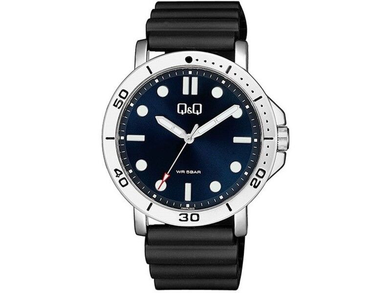 Zegarek Męski Q&Q QB86J302Y (Ø 44 mm)