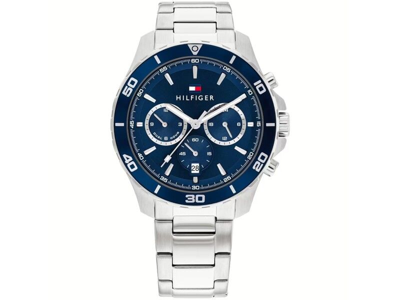 Zegarek Męski Tommy Hilfiger 1692183 Srebrzysty