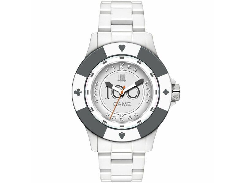 Zegarek Unisex Light Time POKER (Ø 41 mm)