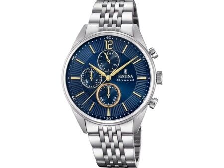 Zegarek Męski Festina F20285/3 Srebrzysty