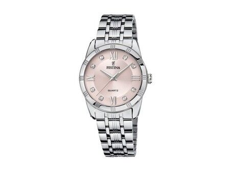 Zegarek Męski Festina F16940/C Różowy Srebrzysty