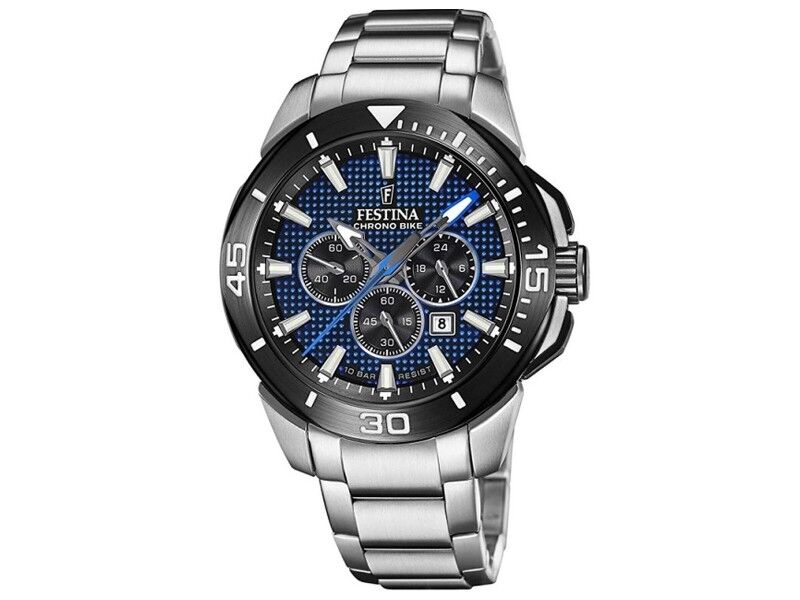 Zegarek Męski Festina F20641/2 Srebrzysty