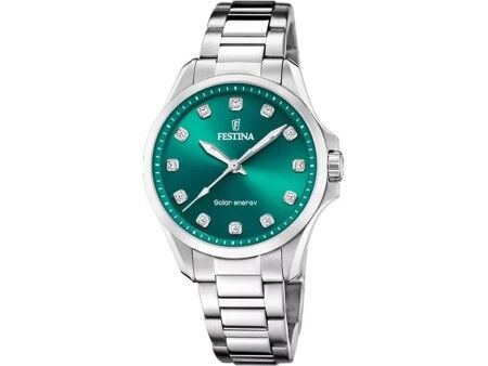 Zegarek Męski Festina F20654/3 Kolor Zielony Srebrzysty