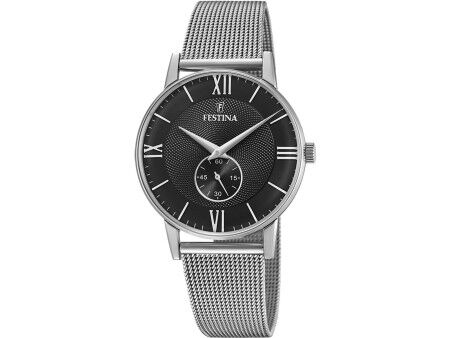 Zegarek Męski Festina F20568/4 Czarny Srebrzysty