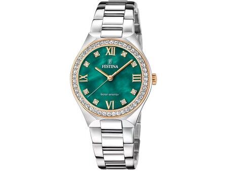 Zegarek Męski Festina F20658/3 Kolor Zielony Srebrzysty