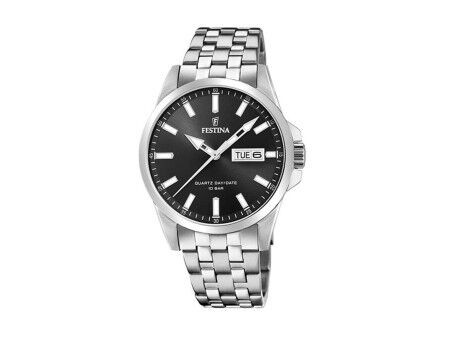 Zegarek Męski Festina F20357/4 Szary Srebrzysty