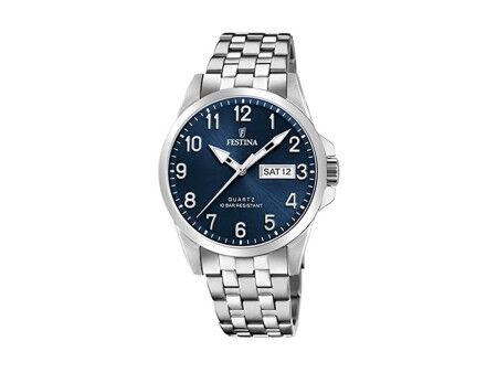 Zegarek Męski Festina F20357/C Srebrzysty