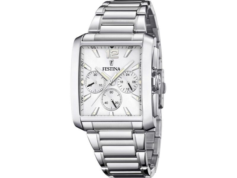Zegarek Męski Festina F20635/1 Srebrzysty