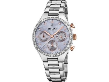 Zegarek Męski Festina F20401/3 Srebrzysty