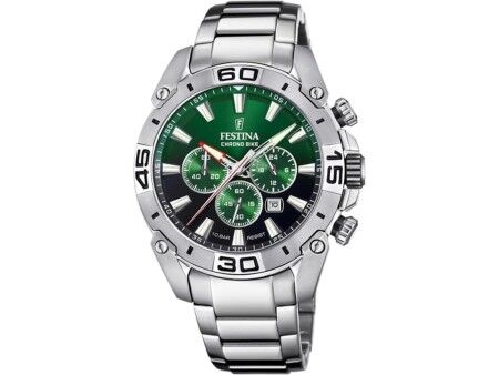 Zegarek Męski Festina F20543/3 Szary Srebrzysty