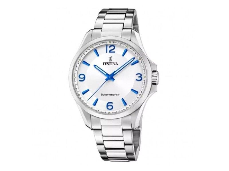 Zegarek Męski Festina F20656/1 Srebrzysty