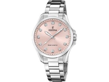 Zegarek Męski Festina F20654/2 Różowy Srebrzysty