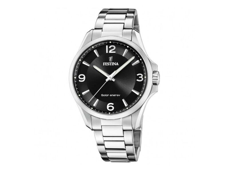 Zegarek Męski Festina F20656/4 Czarny Srebrzysty