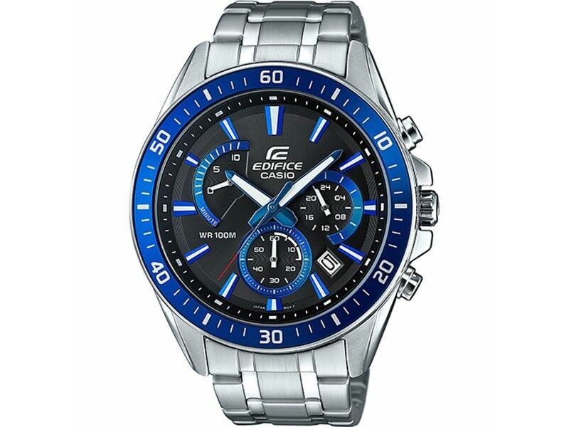 Zegarek Męski Casio EFR-552D-1A2VUEF Srebrzysty Czarny