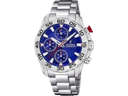 Zegarek Męski Festina F20457/2 Srebrzysty