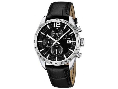 Zegarek Męski Festina F16760/4 Czarny
