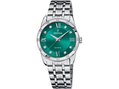 Zegarek Męski Festina F16940/F Kolor Zielony Srebrzysty
