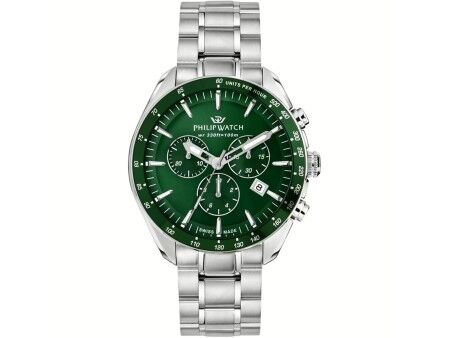 Zegarek Męski Philip Watch R8273995019 Kolor Zielony