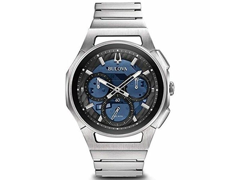 Zegarek Męski Bulova 96A205 Srebrzysty