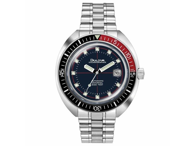 Zegarek Męski Bulova 98B320 Srebrzysty