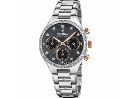 Zegarek Męski Festina F20401/4 Ø 36 mm Czarny Srebrzysty
