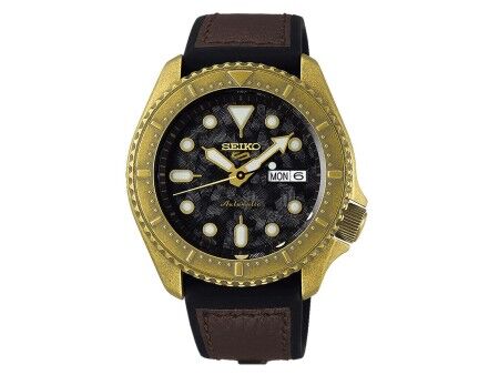 Zegarek Męski Seiko SRPE80K1 Czarny