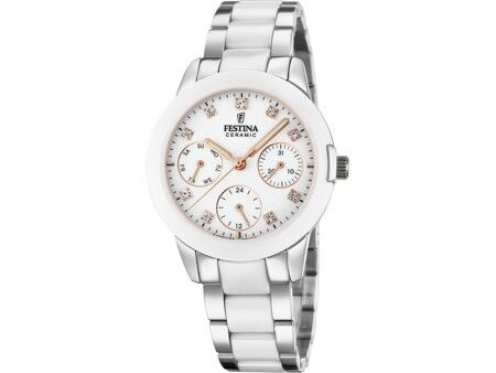 Zegarek Męski Festina F20497/1 Srebrzysty (Ø 35 mm)
