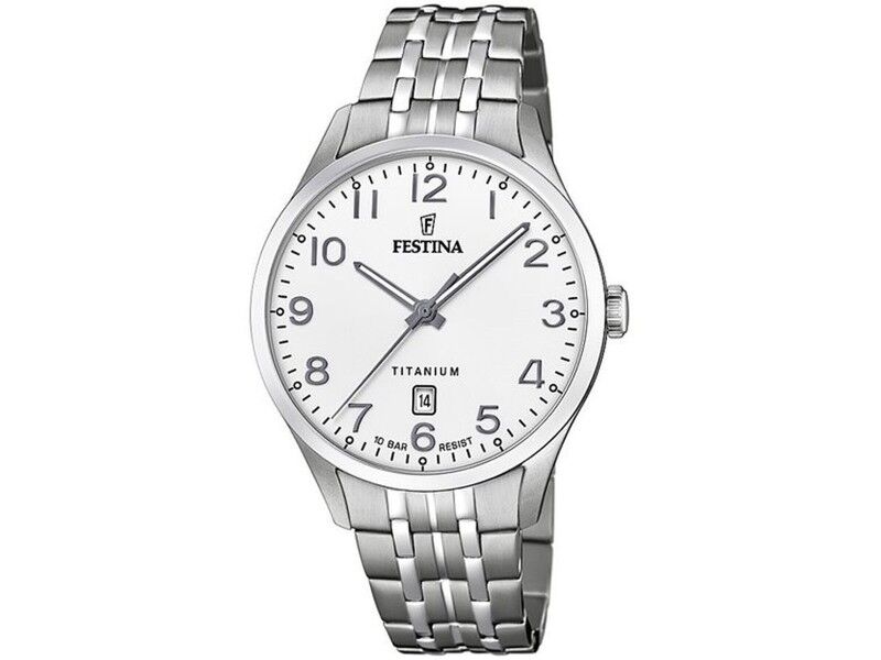 Zegarek Męski Festina F20466/1 Srebrzysty (Ø 40 mm)