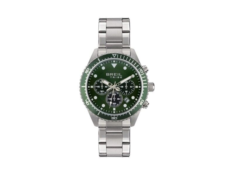 Zegarek Unisex Breil EW0638 Kolor Zielony Srebrzysty