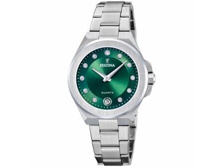 Zegarek Męski Festina F20700/4 Kolor Zielony Srebrzysty