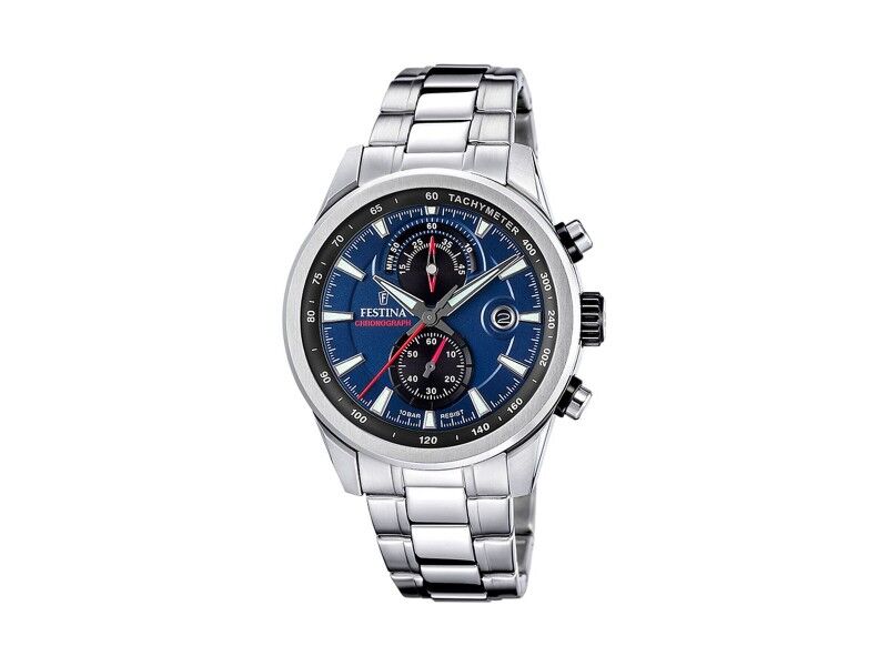 Zegarek Męski Festina F20694/5 Srebrzysty