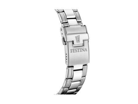 Zegarek Męski Festina F20694/4 Szary Srebrzysty