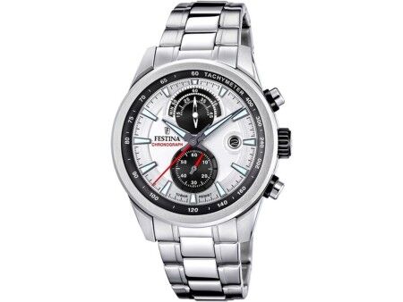 Zegarek Męski Festina F20694/1 Srebrzysty